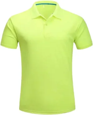 Men Solid Knit Polyester Running Quick Dry T-Shirts