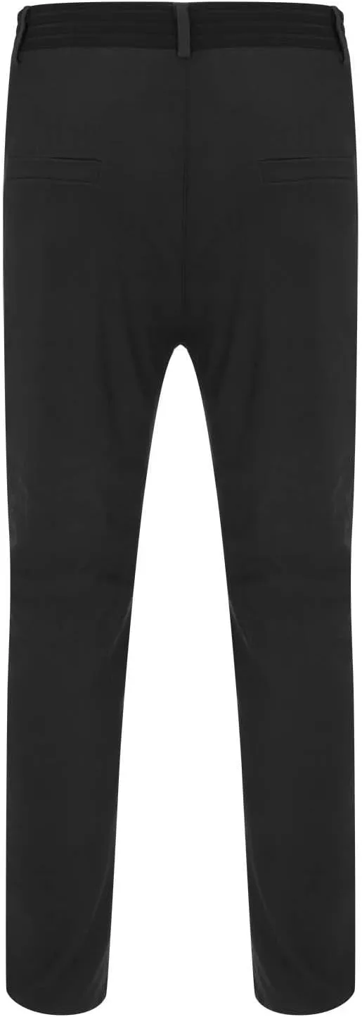 Mens Casual Chino Pants,Slim Fit Zipper Button Expandable Waist Stretch Dress Suit Pants Work Classic Suit Trousers