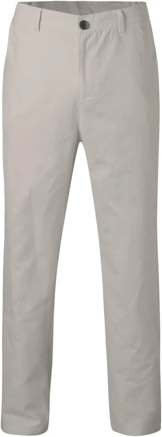 Mens Dress Pants,Fashion Slim Fit Chino Work Suit Pants Classic Expandable Waist Formal Dress Suit Trousers