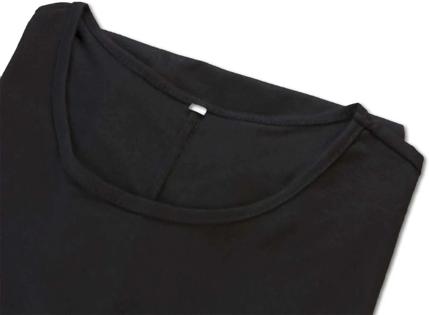 Men's Hipster Curved Longline Drop Tail Tee Top Long Hip Hop Shirts Gym Workout Slim Fit Short Sleeve