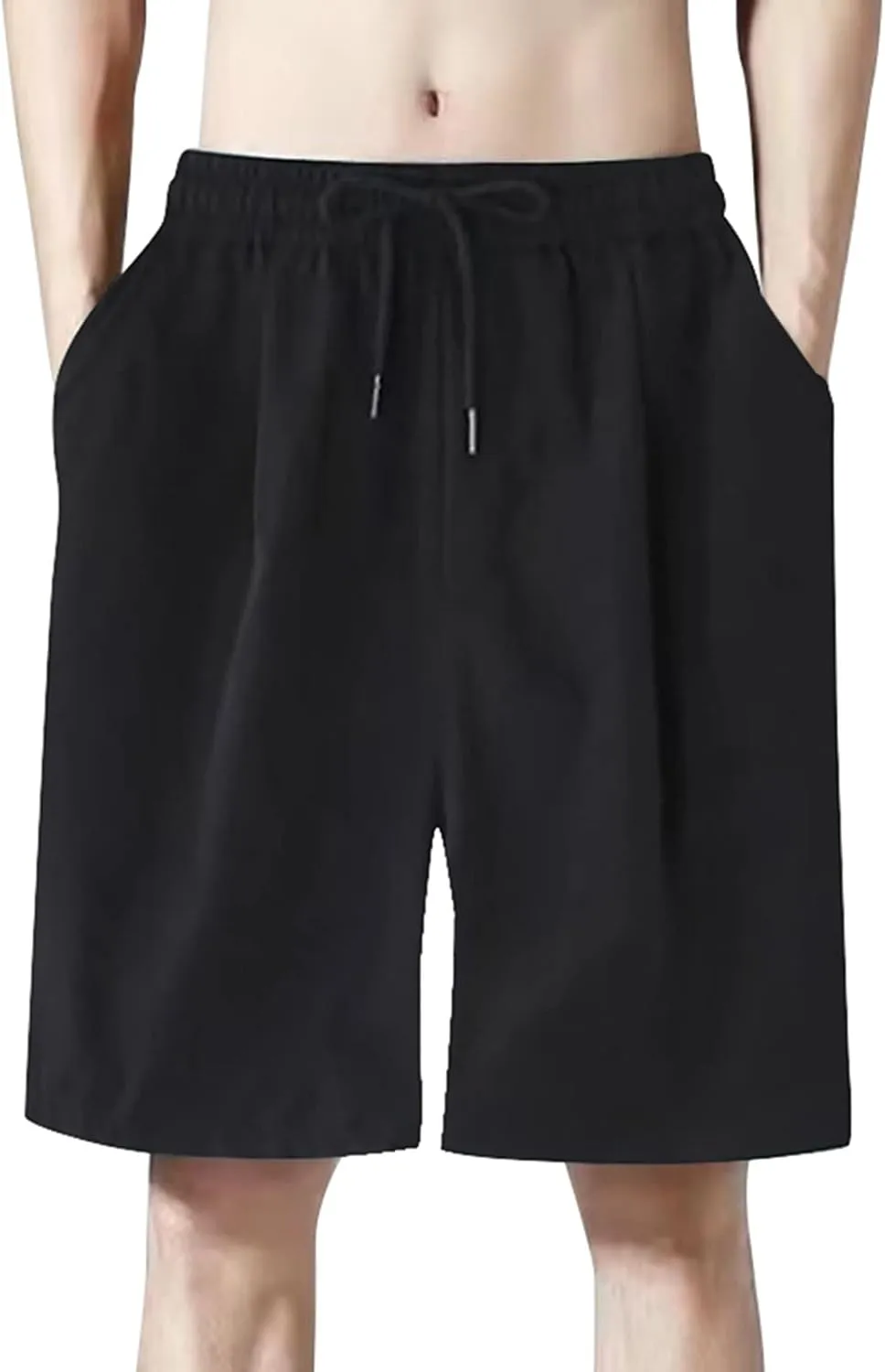 Men's Shorts with Deep Pockets, Loose Casual Shorts for Running Workout Training Basketball Workout Athletic Pants