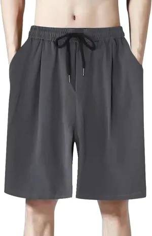 Men's Shorts with Deep Pockets, Loose Casual Shorts for Running Workout Training Basketball Workout Athletic Pants