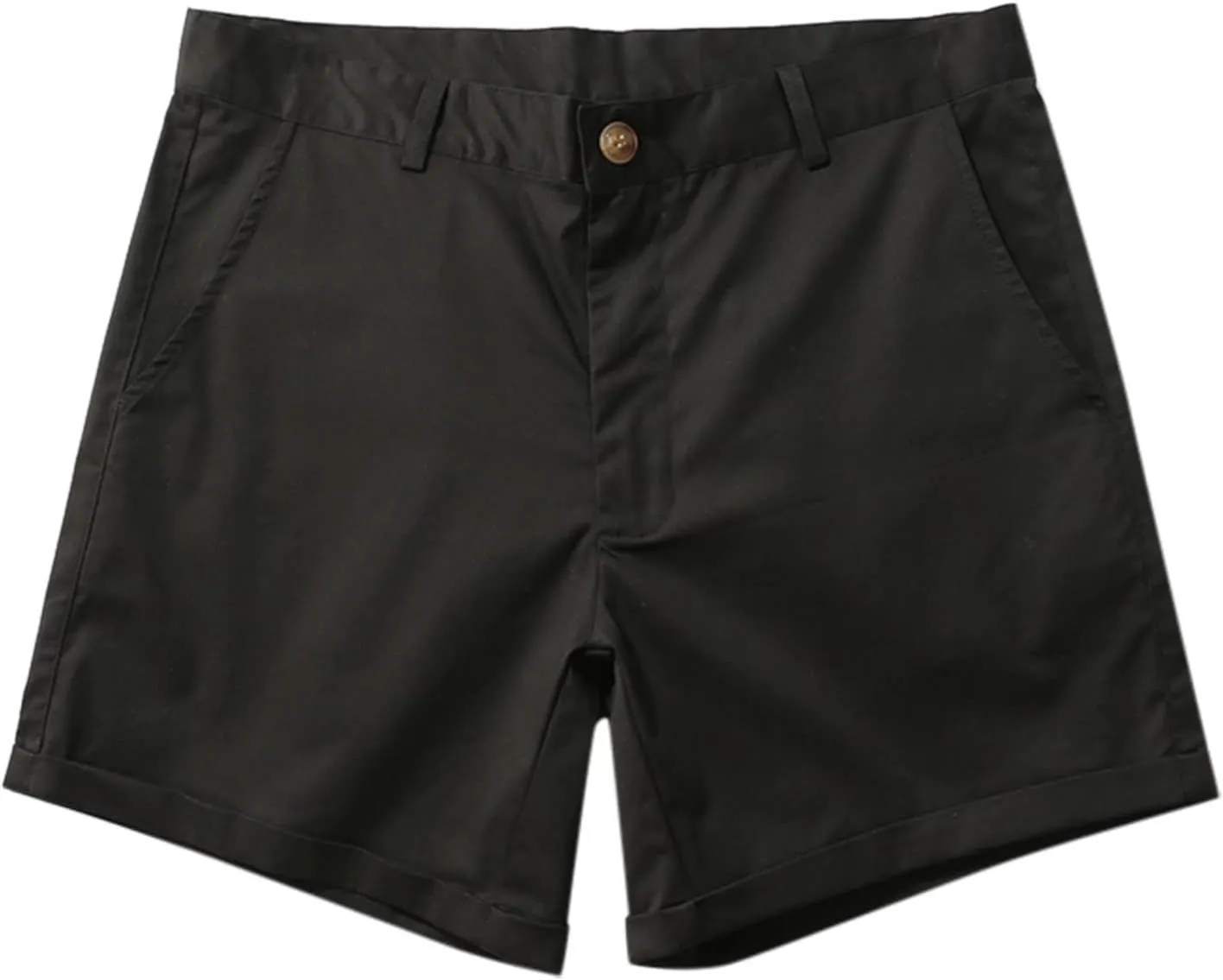 Men's Stretch Golf Shorts Flat Front Chino Shorts Summer Casual Slim Fit Lightweight Hiking Travel Pants with Pockets