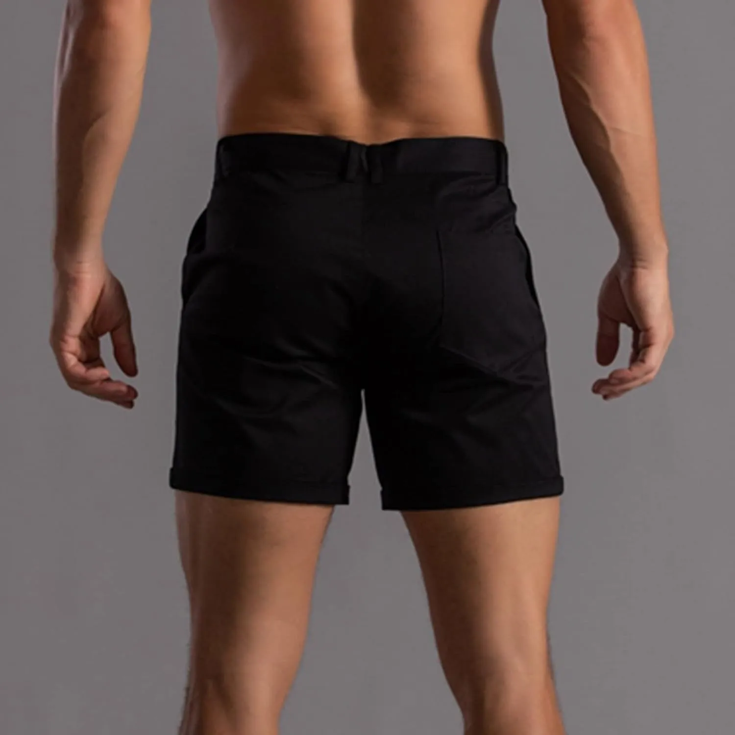 Men's Stretch Golf Shorts Flat Front Chino Shorts Summer Casual Slim Fit Lightweight Hiking Travel Pants with Pockets