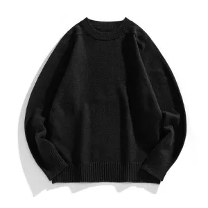 Men's Striped Round Neck Sweater