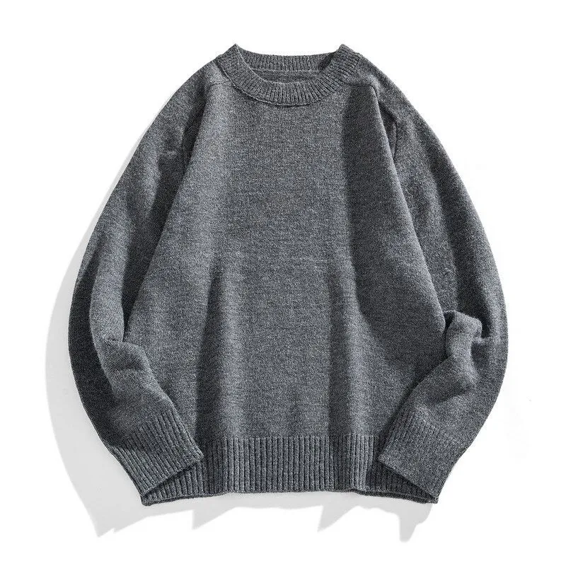 Men's Striped Round Neck Sweater