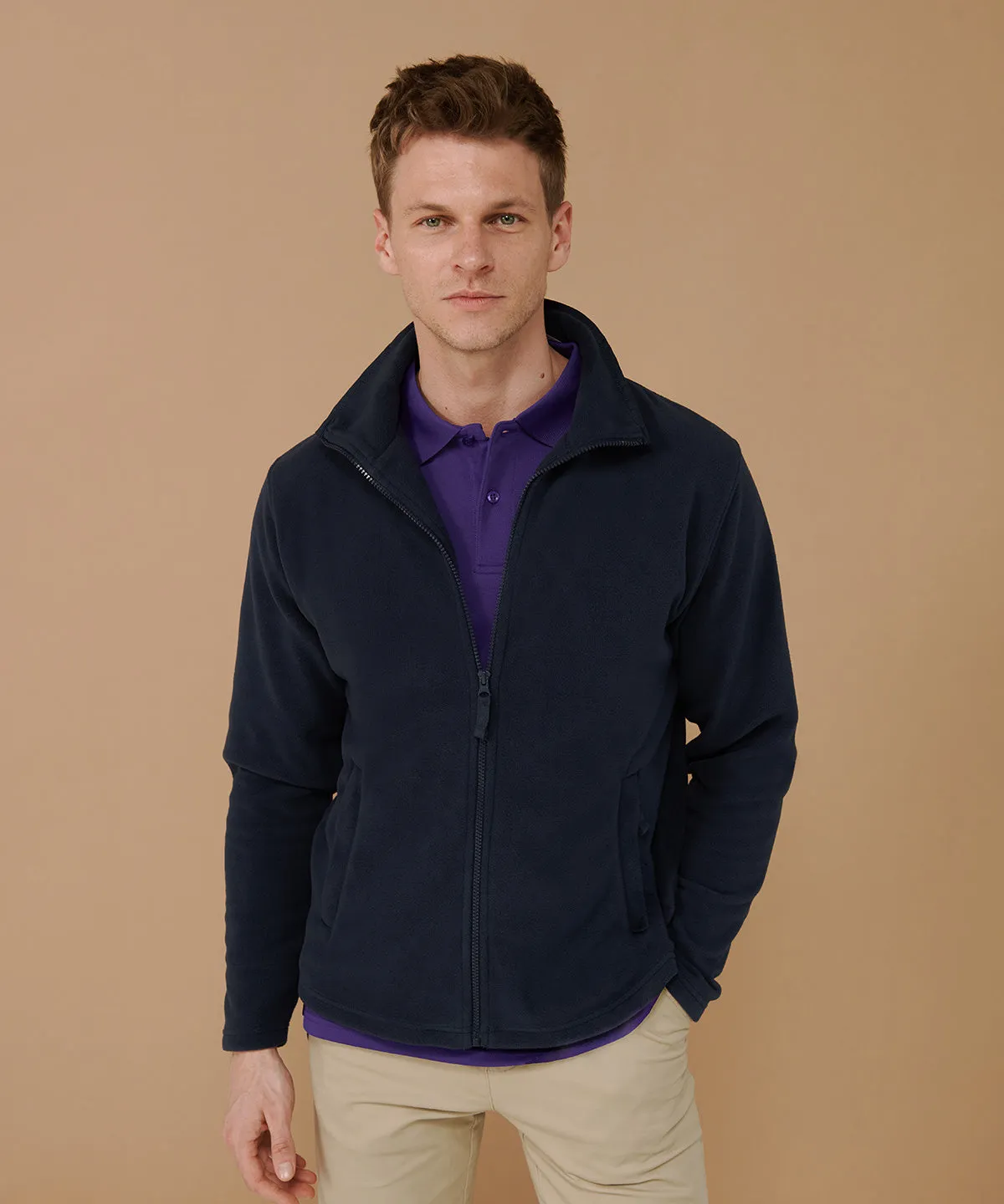 Microfleece jacket | Black