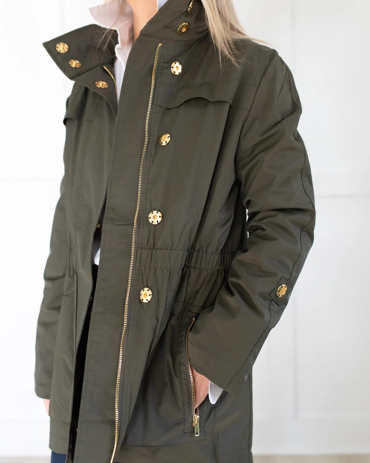 Olive Rain Jacket