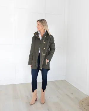 Olive Rain Jacket