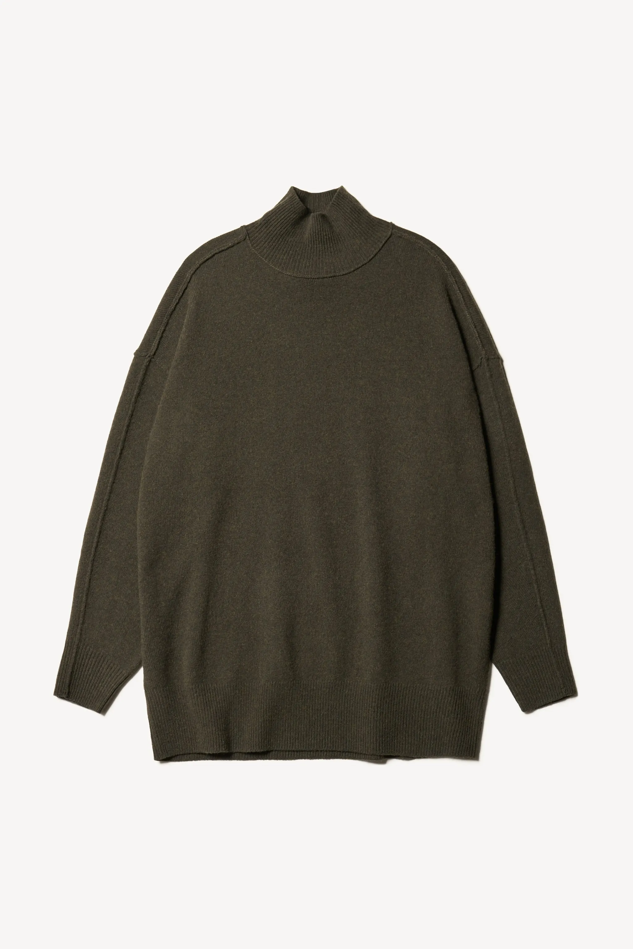 Overflow Knit Darkest Green