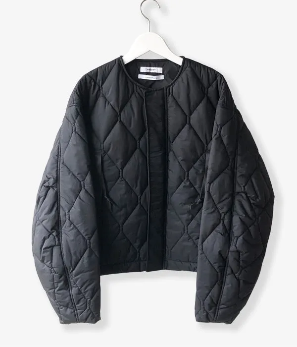 PHEENY/PRIMALOFT QUILTING SHORT BLOUSON(BLACK)