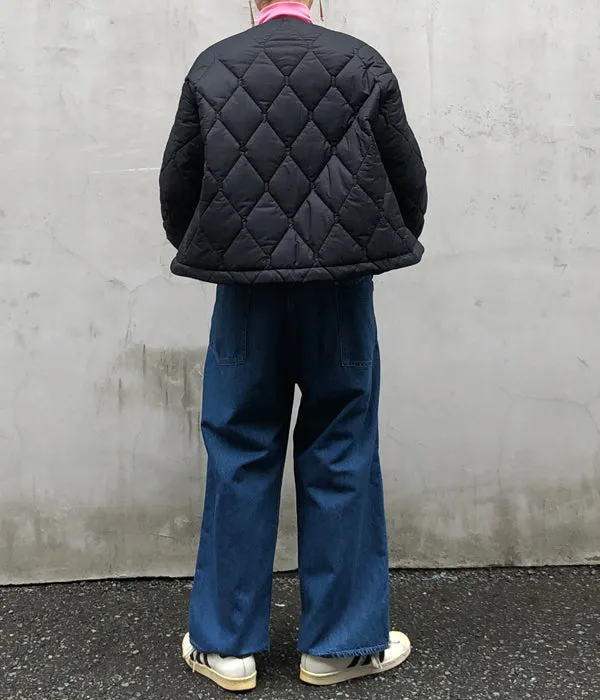 PHEENY/PRIMALOFT QUILTING SHORT BLOUSON(BLACK)