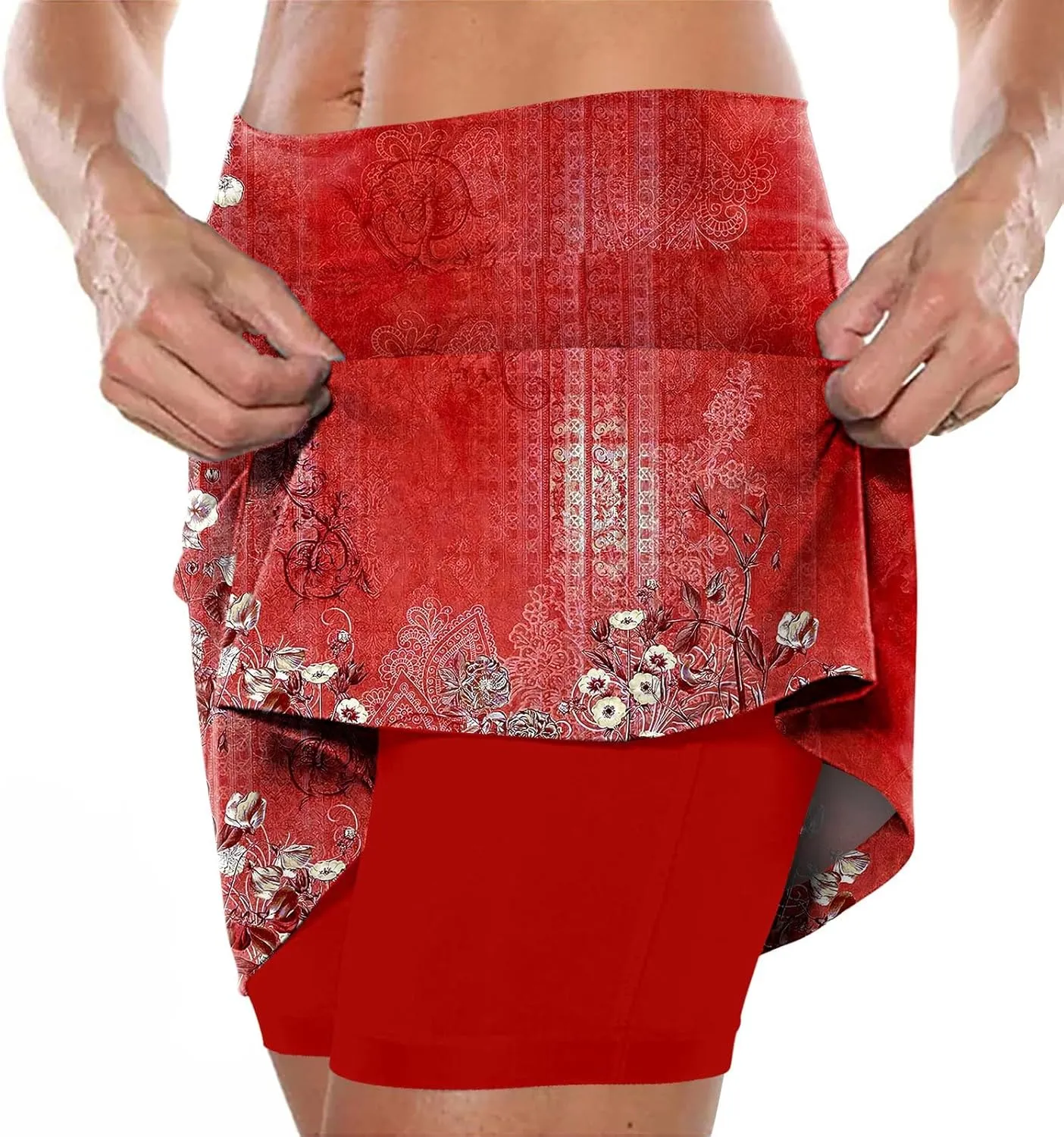 Pleated Skirts for Women Athletic Workout Shorts Women Plus Size Womens Shorts Athletic no Liner