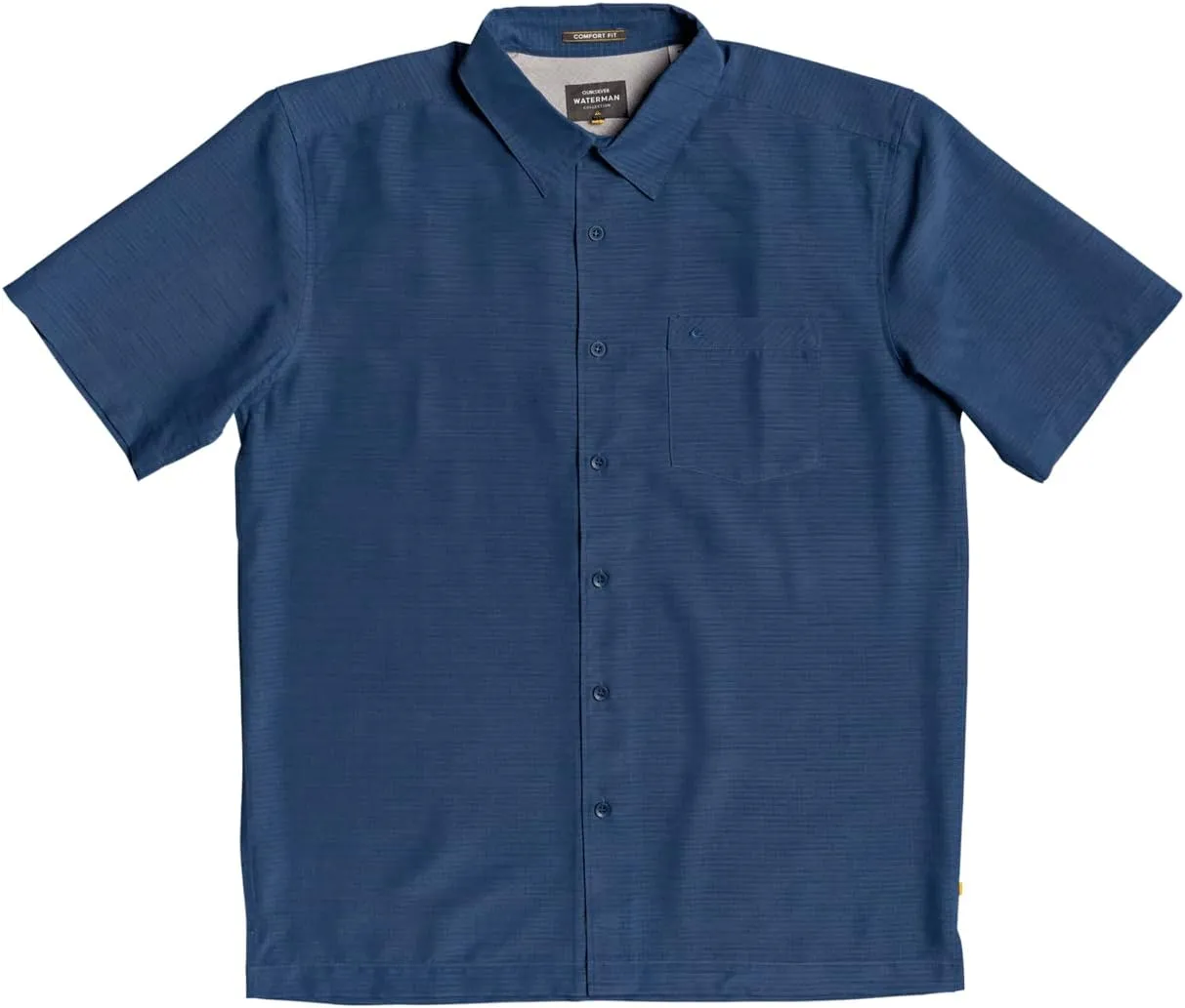 Quiksilver Men's Centinela 4 Button Up Comfort Fit Pocket Shirt
