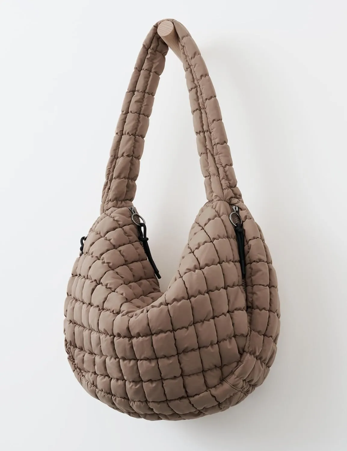 Quilted Tote Bag Large Quilting Cute Puffer Shoulder Bag Lightweight Quilted Padding Hobo Bag for Women Winter Fashion