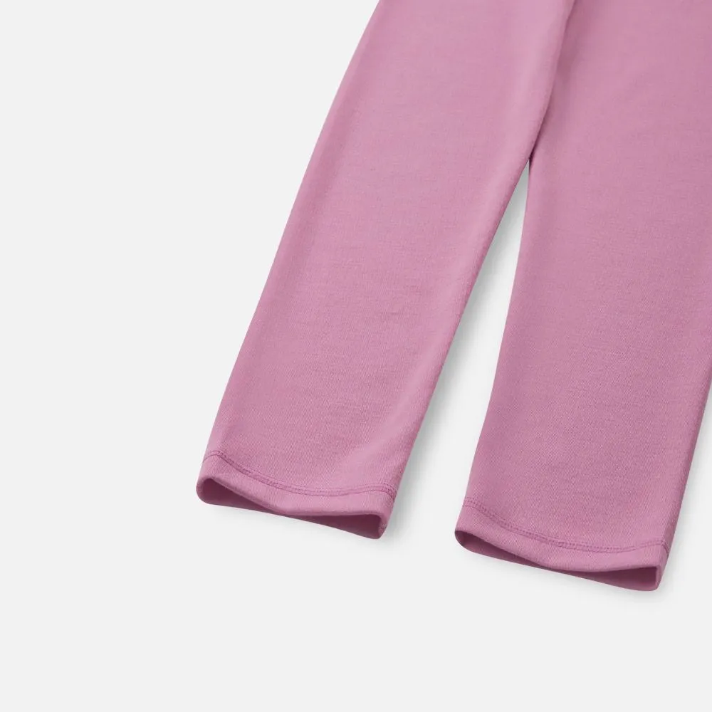 Reima Lani Thermal Base Layer Set, Mauve Pink