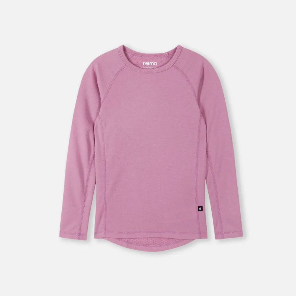 Reima Lani Thermal Base Layer Set, Mauve Pink