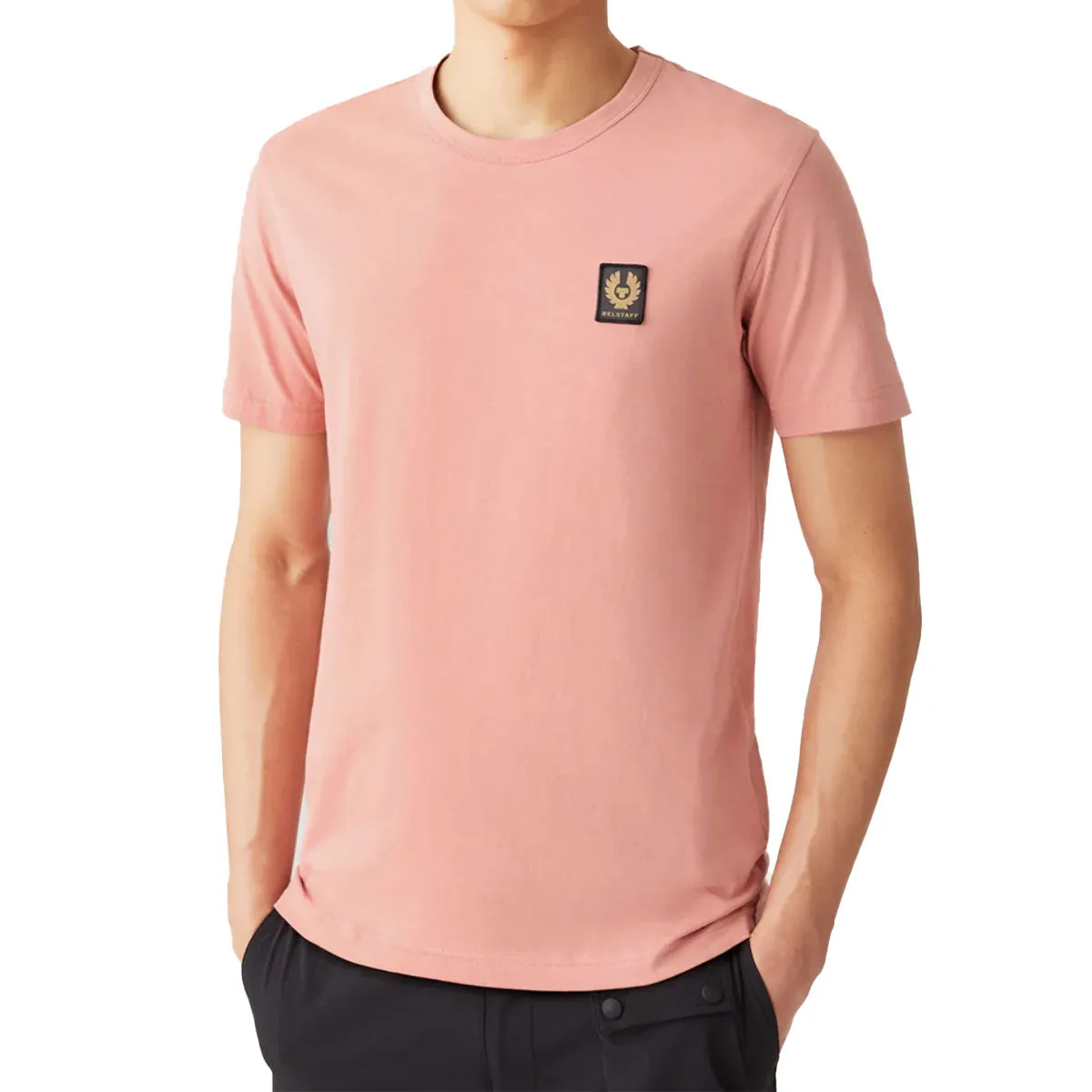 Rust Pink Jersey Cotton T-shirt