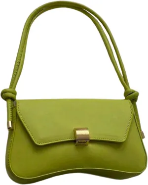 SHENHE Women's PU Leather Shoulder Bag Knotted Top Handle Hobo Purses Underarm Clutch Handbag