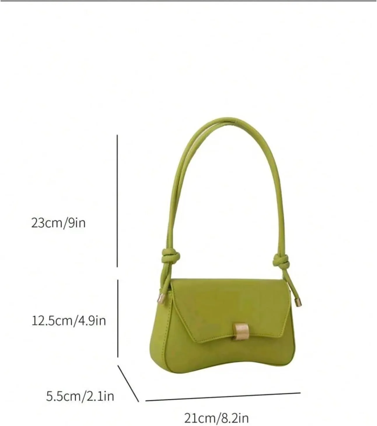 SHENHE Women's PU Leather Shoulder Bag Knotted Top Handle Hobo Purses Underarm Clutch Handbag