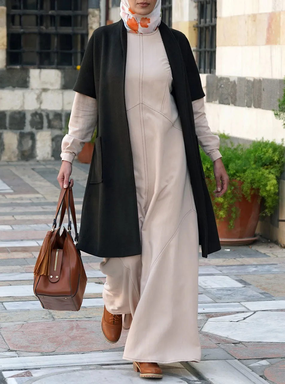 Short Sleeved Wool Jacket