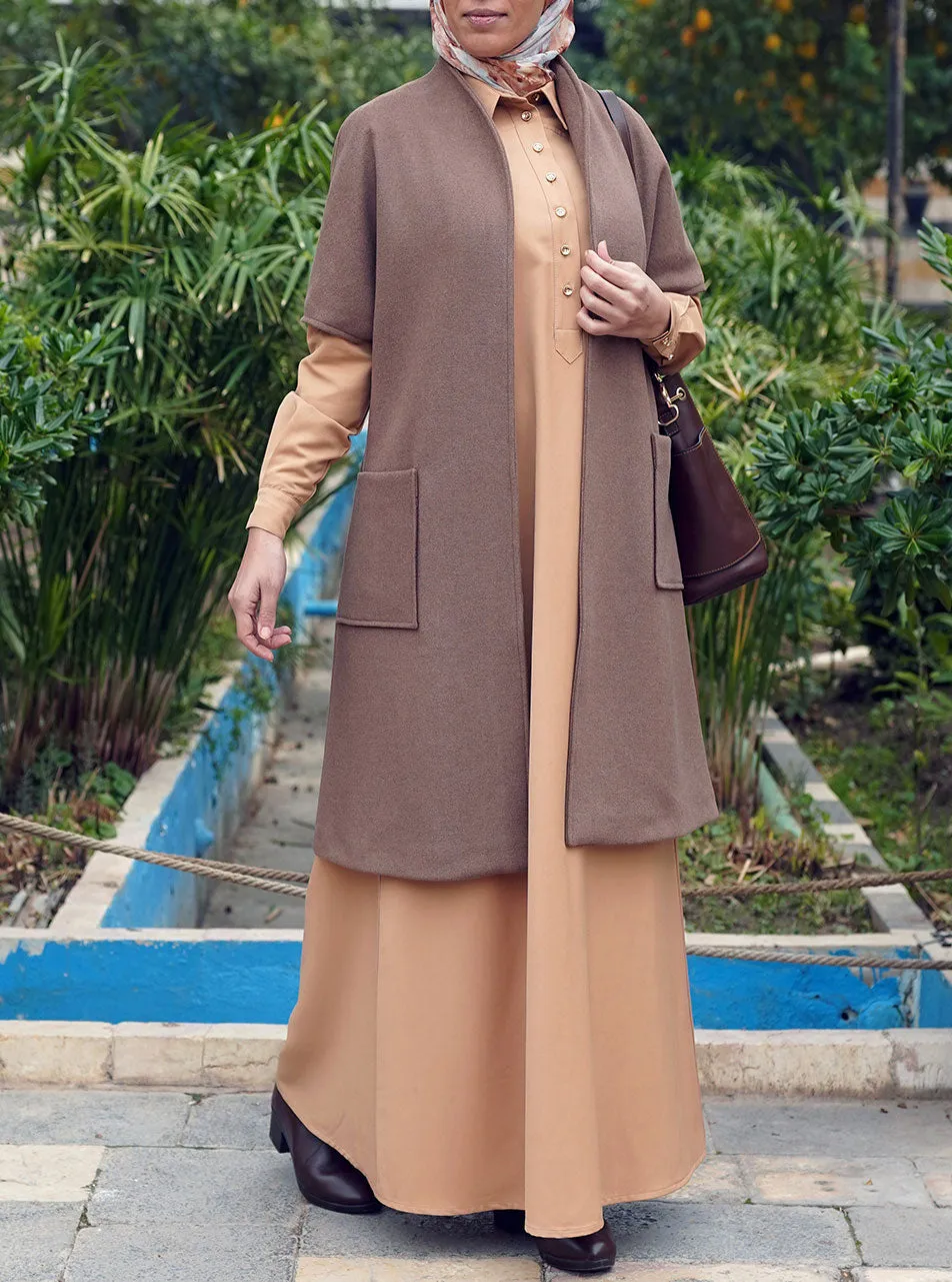 Short Sleeved Wool Jacket