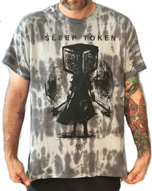 Sleep Token Granite Wash Premium Quality Oversized Men's T-Shirt