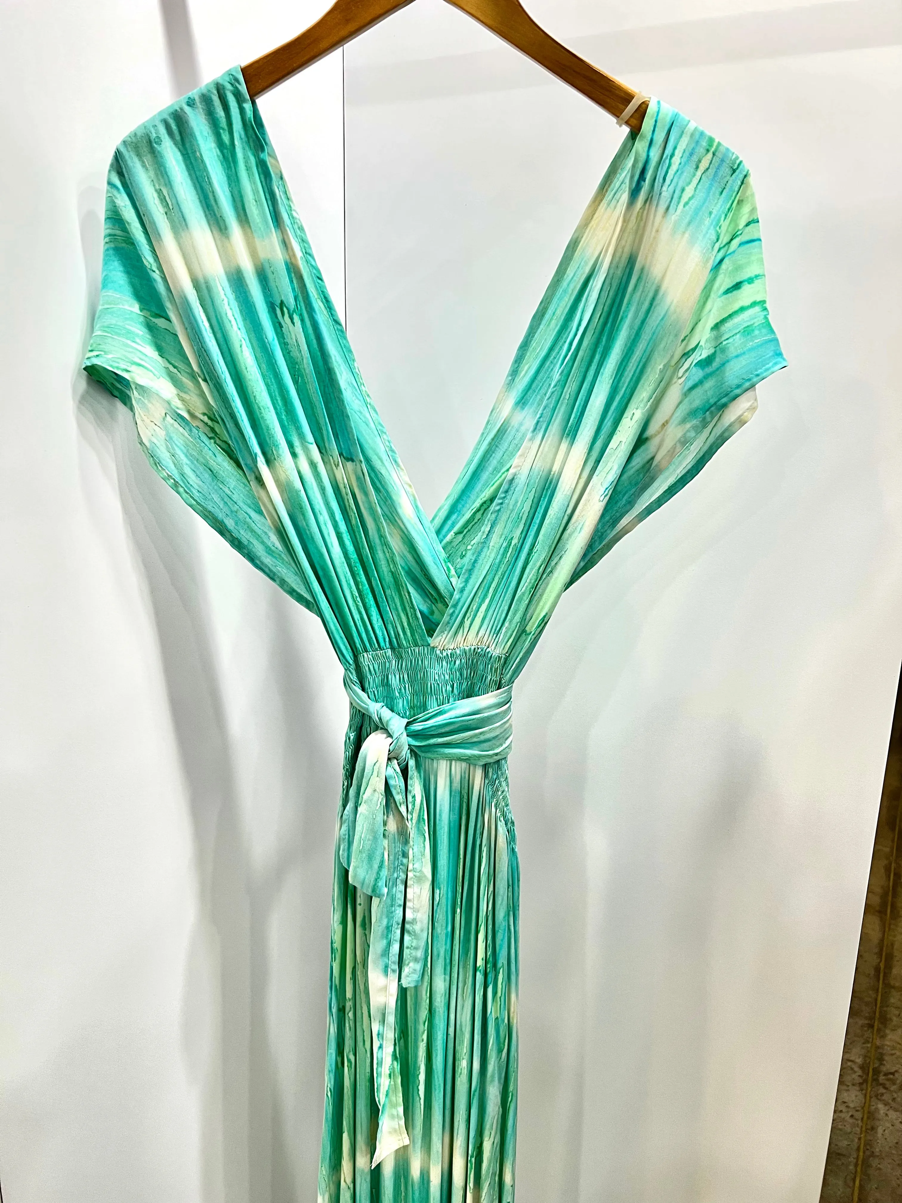 Tammy Infinity Dress in Premium Brigitte Bardot Teal