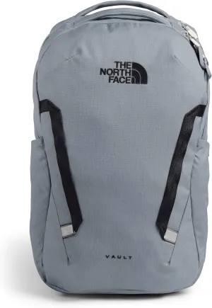 THE NORTH FACE Vault Everyday Laptop Backpack, Mid Grey Dark Heather/TNF Black, One Size