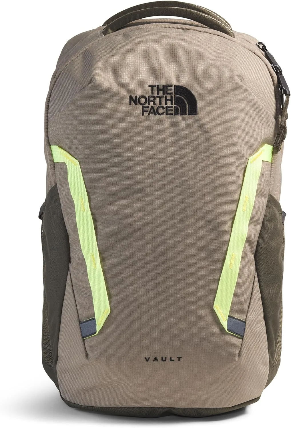 THE NORTH FACE Vault Everyday Laptop Backpack - PFAS Free, Cavern Grey/New Taupe Green, One Size