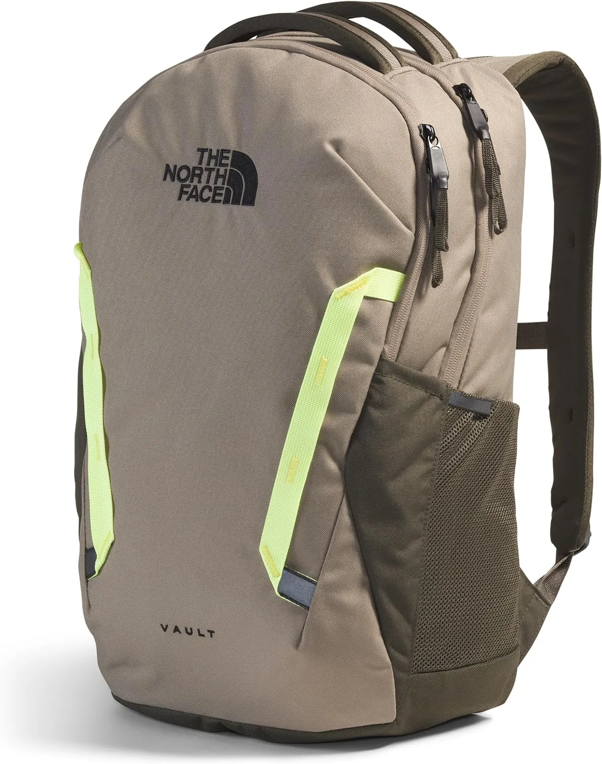 THE NORTH FACE Vault Everyday Laptop Backpack - PFAS Free, Cavern Grey/New Taupe Green, One Size