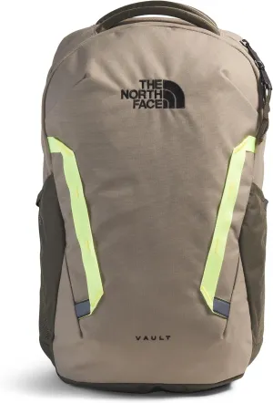 THE NORTH FACE Vault Everyday Laptop Backpack - PFAS Free, Cavern Grey/New Taupe Green, One Size