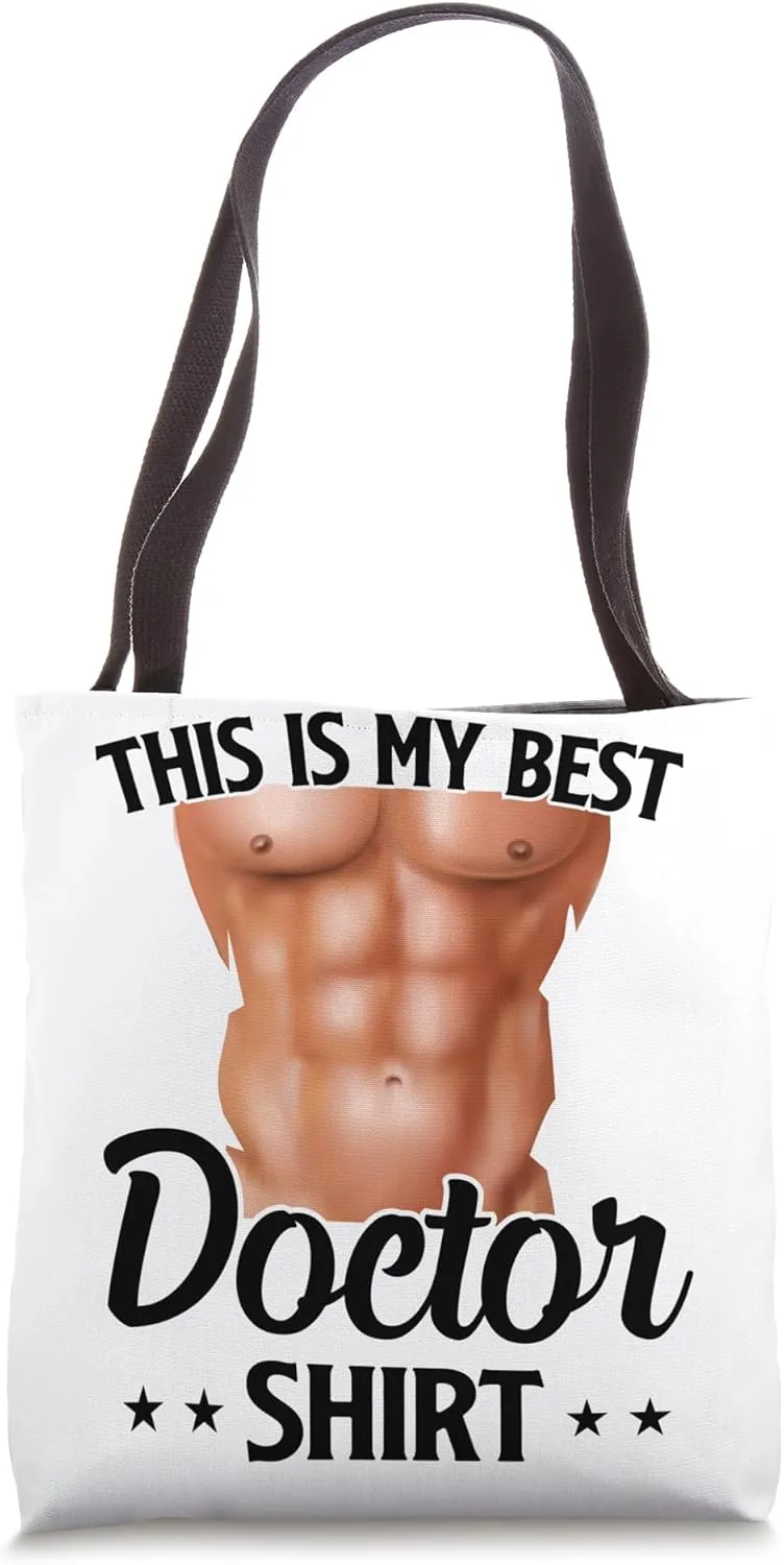 This Is My Best Doctor Shirt Funny Doctor Tote Bag