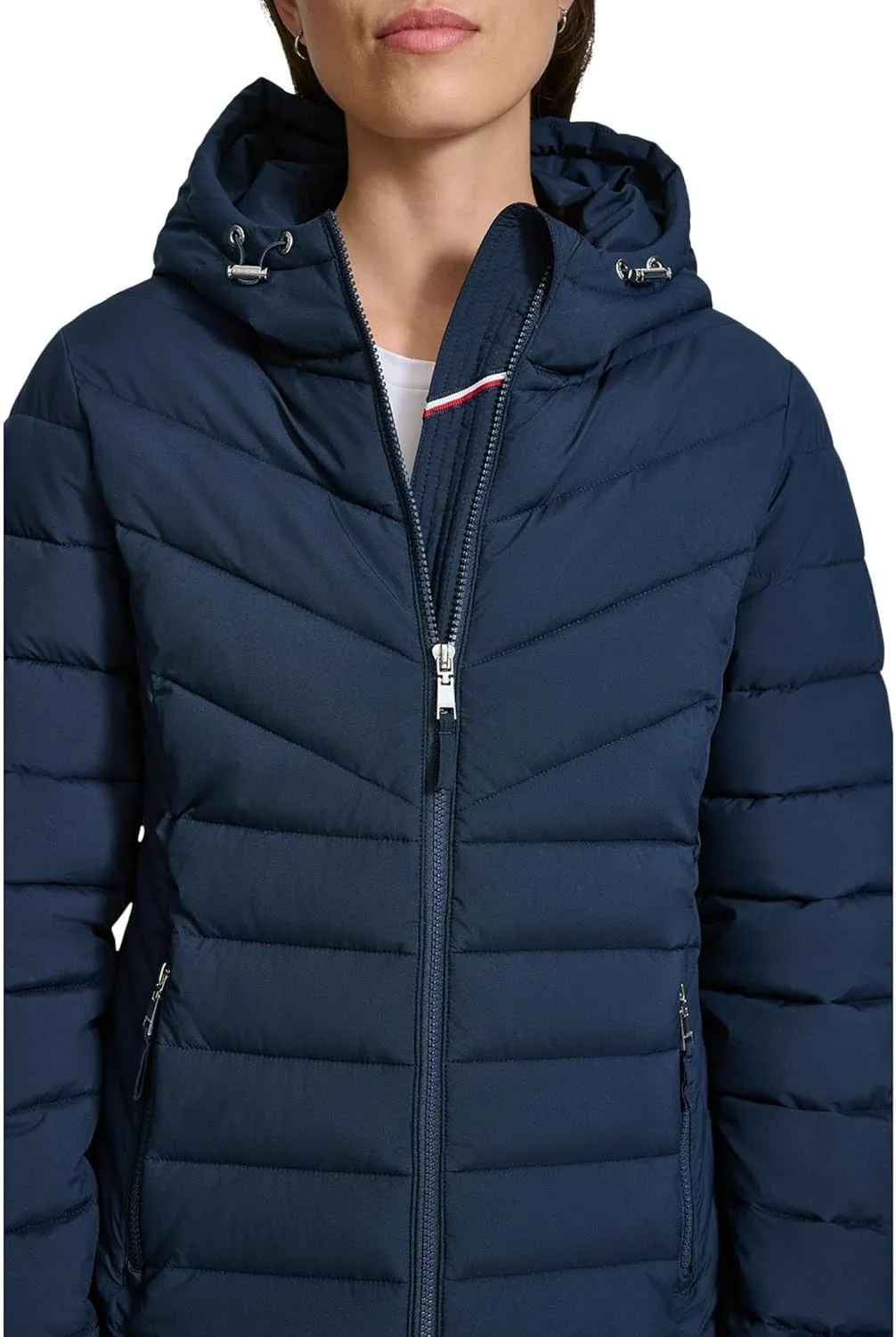 Tommy Hilfiger Women's Essential Lightweight Packable Puffer Jacket
