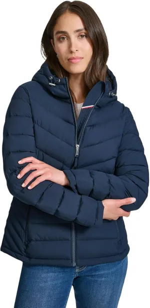 Tommy Hilfiger Women's Essential Lightweight Packable Puffer Jacket
