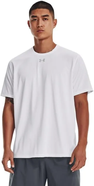 Under Armour Men's Team Tech Loose Cardinal Short Sleeve Shirt
