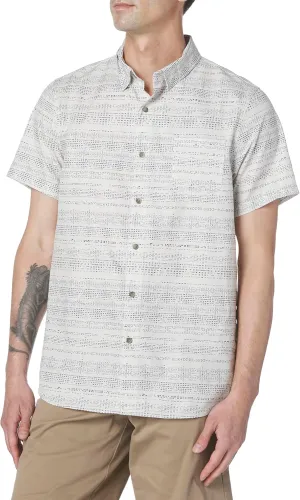 UNIONBAY Men's Short Sleeve Aero Tech Button-up Shirt