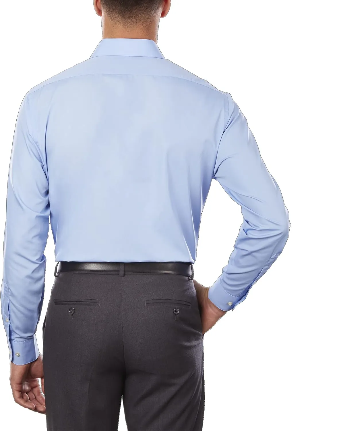 Van Heusen Men's Dress Shirt Regular Fit Poplin Solid