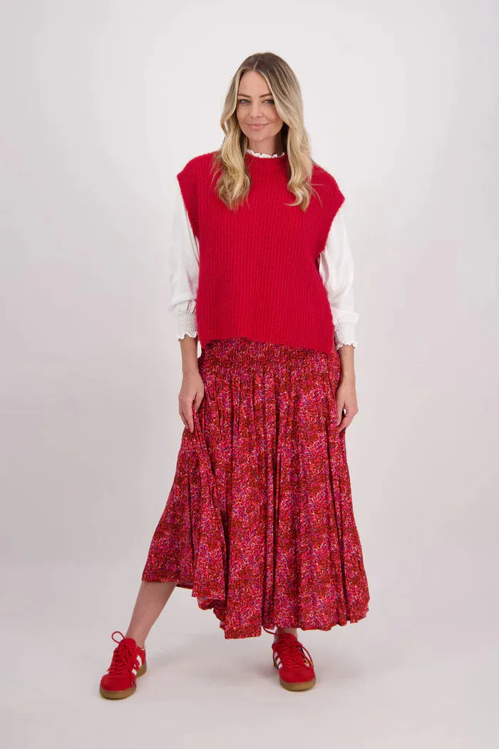 Vickie Vest / Red