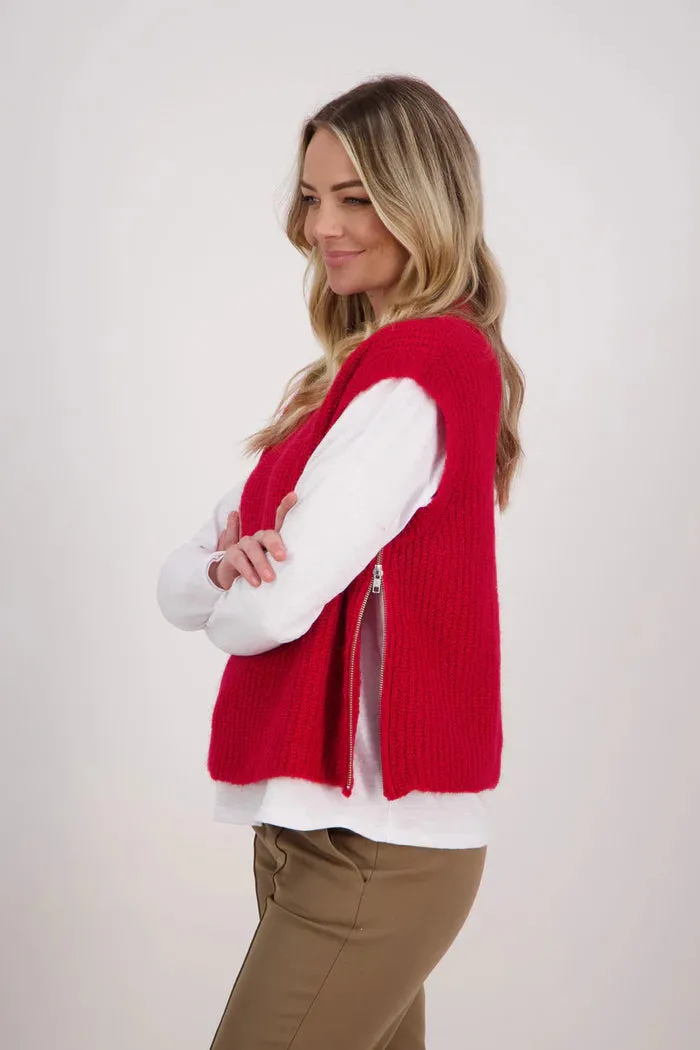 Vickie Vest / Red