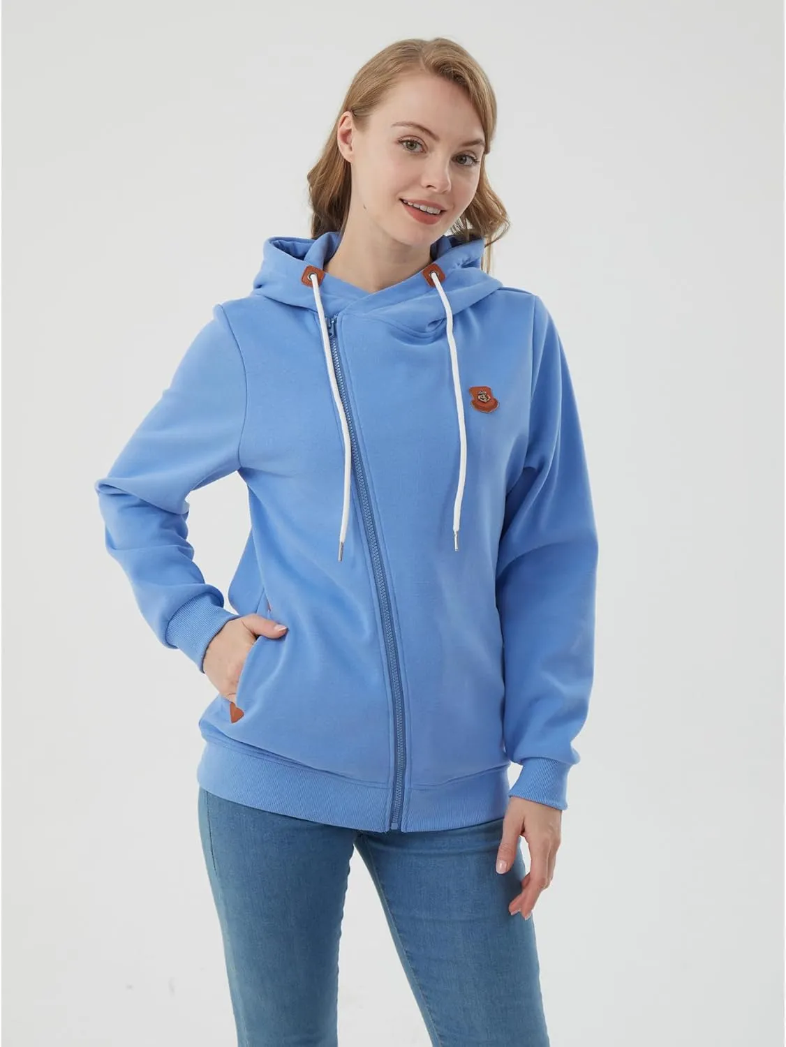 Womens Hoodies Hooded Jersey Jackets