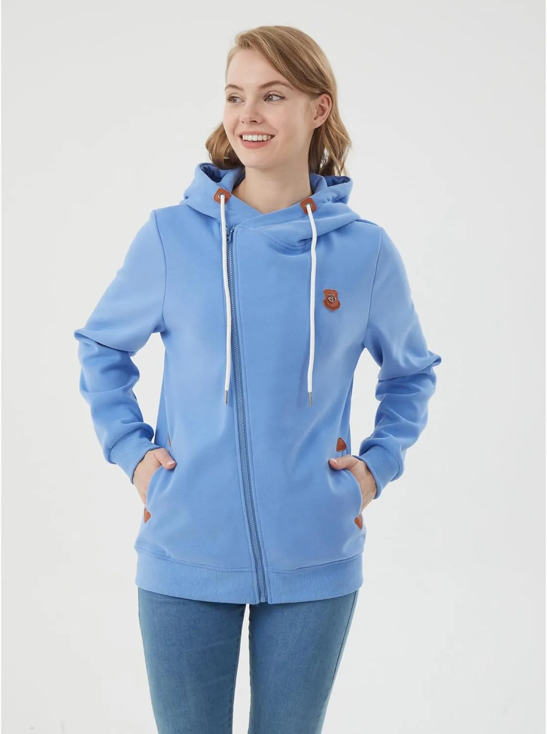 Womens Hoodies Hooded Jersey Jackets