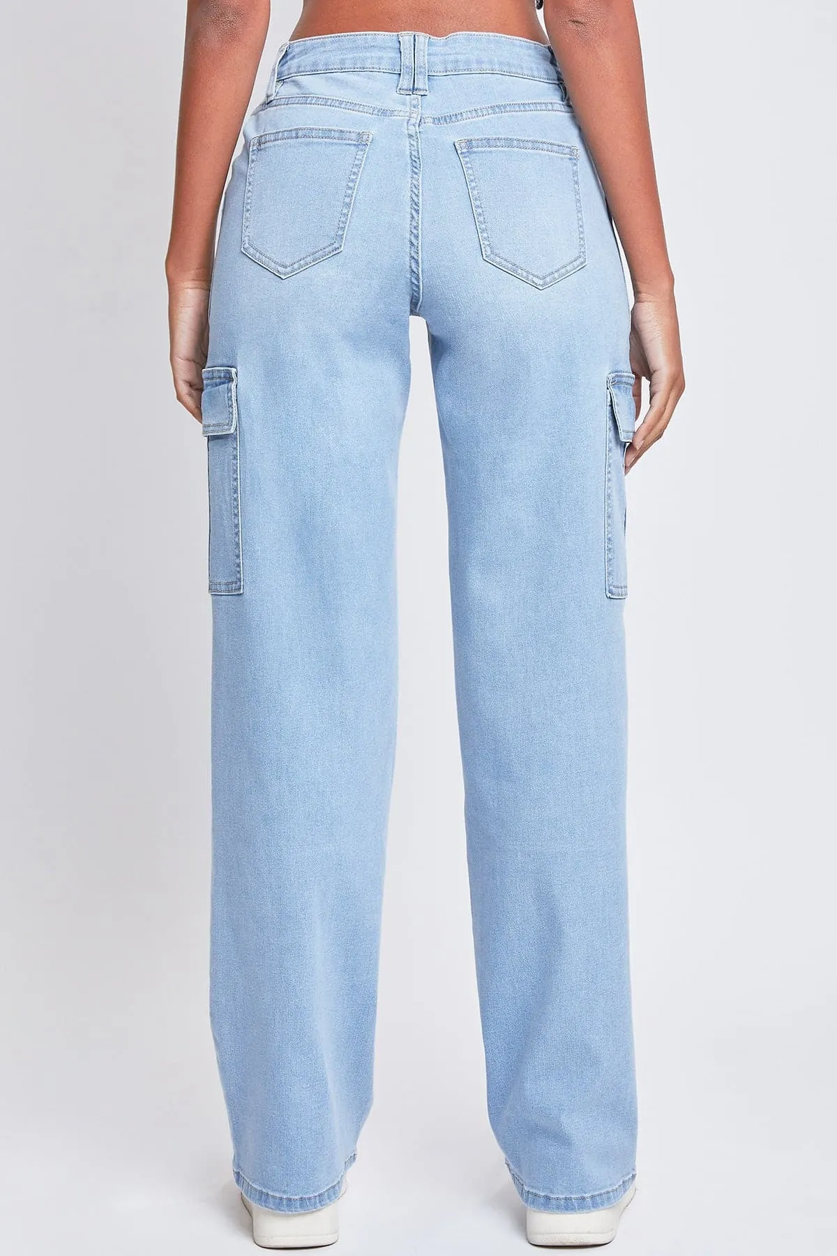 Women's Low Rise Relaxed Cargo Jeans