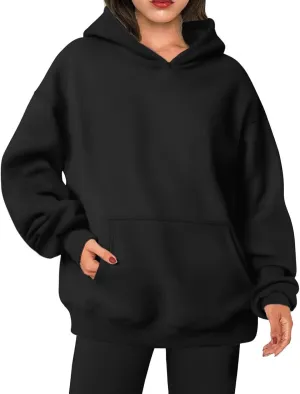 Women's Oversized Hoodies Fleece Sweatshirts Long Sleeve Sweaters Pullover Fall Outfits Winter Clothes