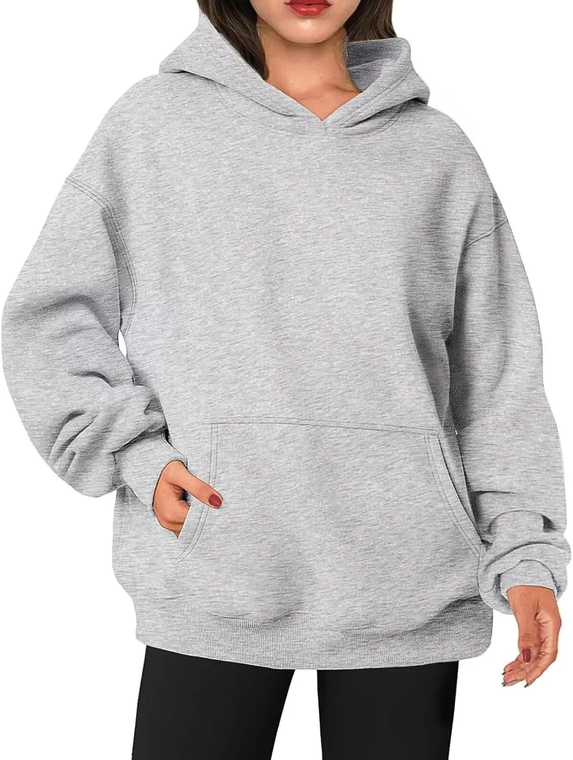 Women's Oversized Hoodies Fleece Sweatshirts Long Sleeve Sweaters Pullover Fall Outfits Winter Clothes