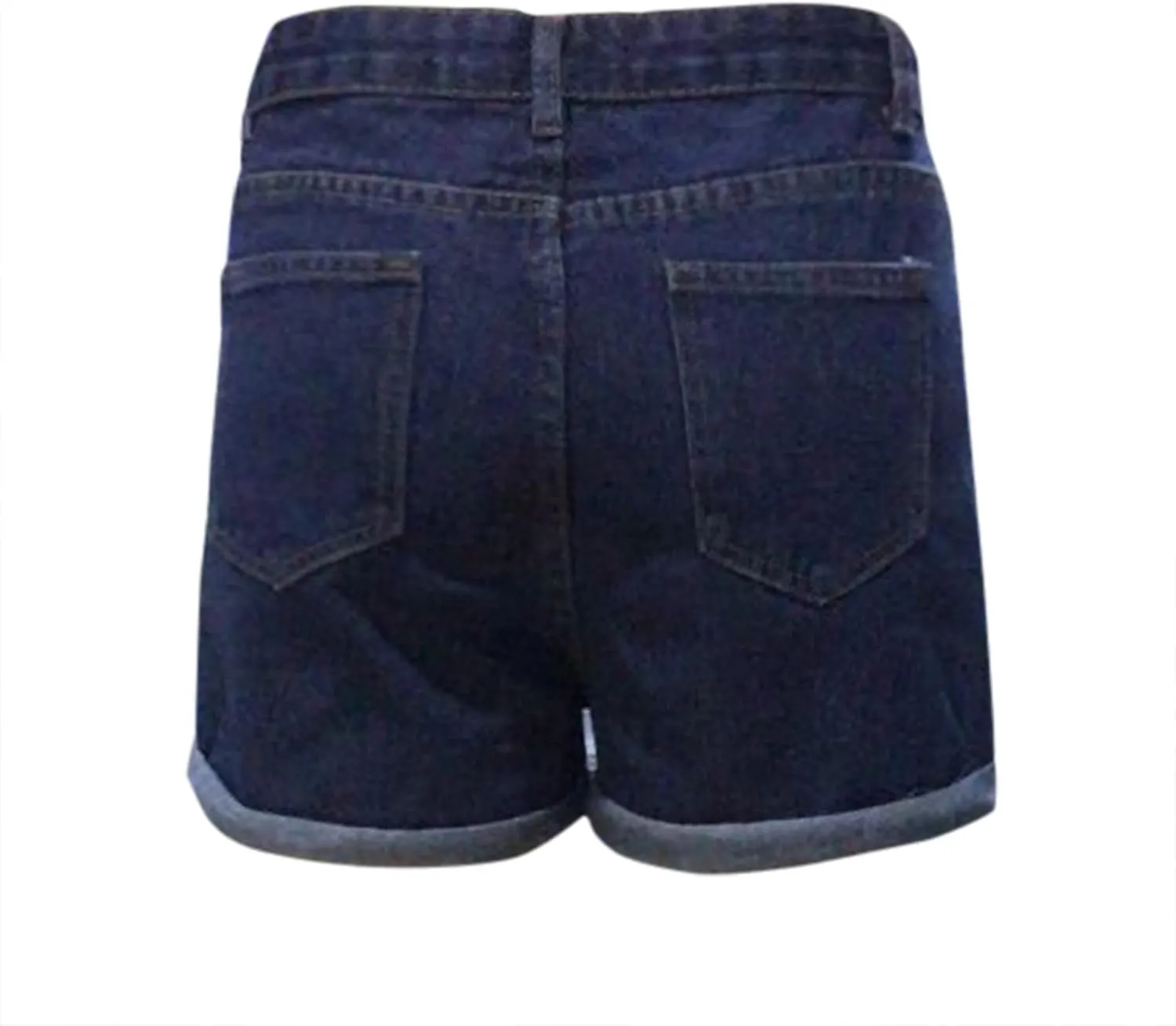 Womens Short Jeans Summer Casual Jean Shorts High Waisted Loose Denim Short Fashion Classic Shorts with Pockets