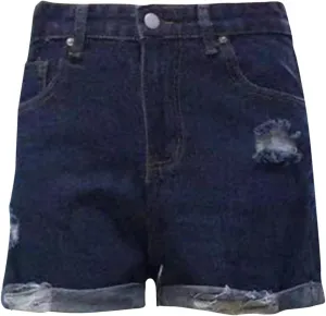Womens Short Jeans Summer Casual Jean Shorts High Waisted Loose Denim Short Fashion Classic Shorts with Pockets