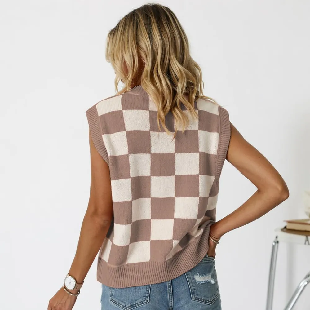 Women's Spring Loose Short Sleeve Pullover Sweater Fashionable Office Vacation Wear Fall Summer
