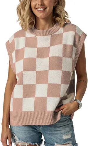 Women's Spring Loose Short Sleeve Pullover Sweater Fashionable Office Vacation Wear Fall Summer