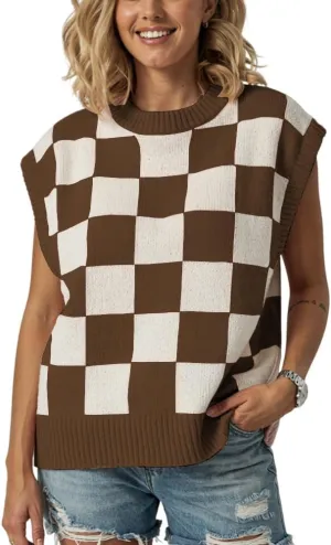 Women's Spring Loose Short Sleeve Pullover Sweater Fashionable Office Vacation Wear Fall Summer